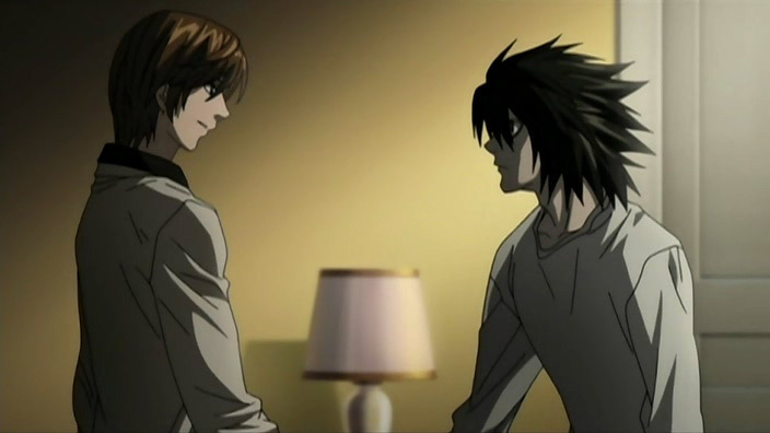 Light and L -Death Note